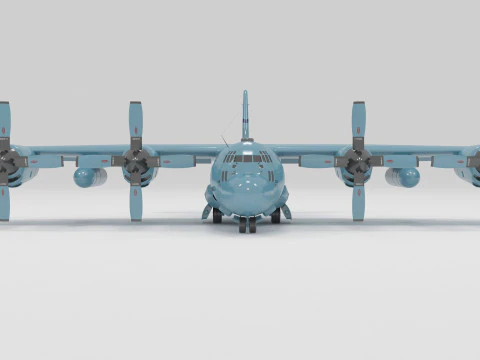 Plane 14 3D Model