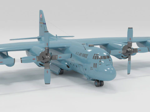 Plane 14 3D Model