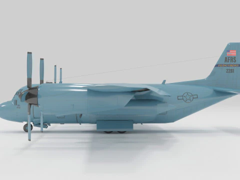 Plane 14 3D Model