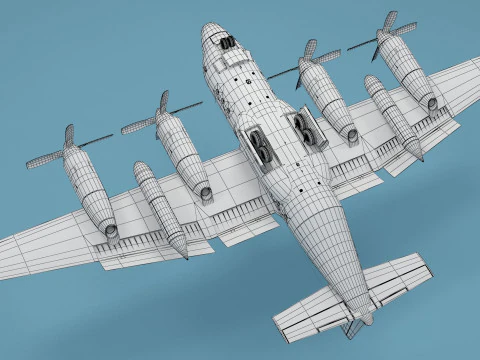 Plane 14 3D Model