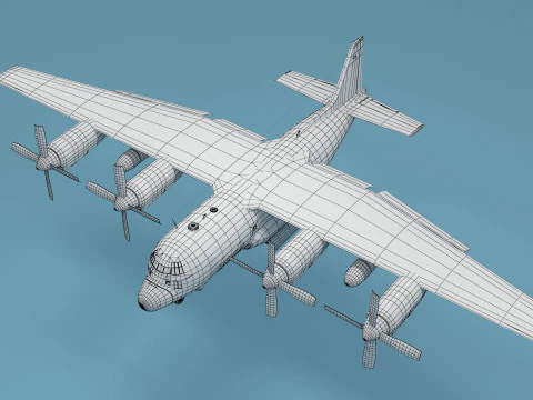 Plane 14 3D Model