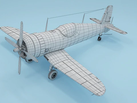 Plane 15 3D Model