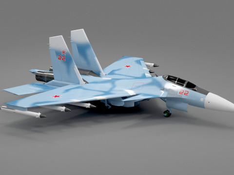 Plane 16 3D Модель