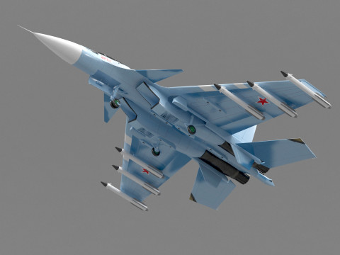 Plane 16 3D Модель