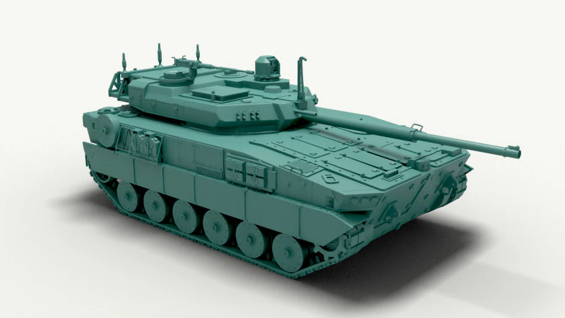 Tanque Booker M10 Modelo 3D .c4d .max .obj .3ds .fbx .stl .blend 
