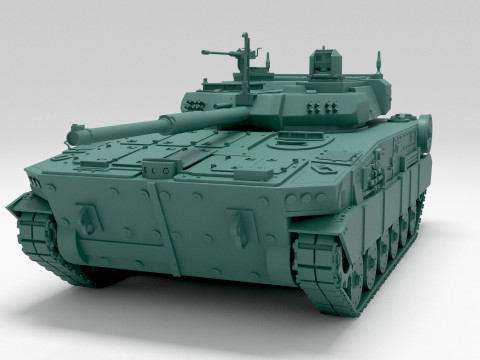 M10 Booker tank 3Dモデル