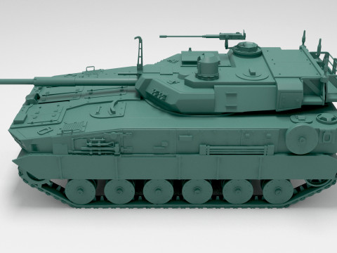 M10 Booker tank 3Dモデル