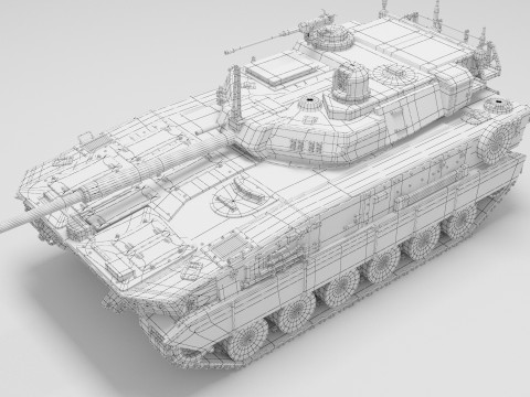 M10 Booker tank 3Dモデル