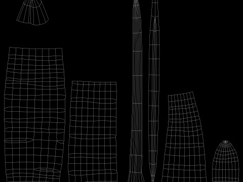 Coconut tree 3D Model