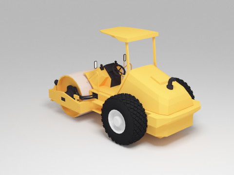 Stra&szlig;enwalze 3D Modell