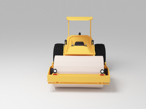Stra&szlig;enwalze 3D Modell