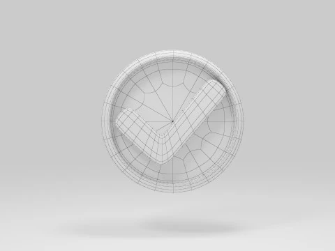 значок 3D Модель