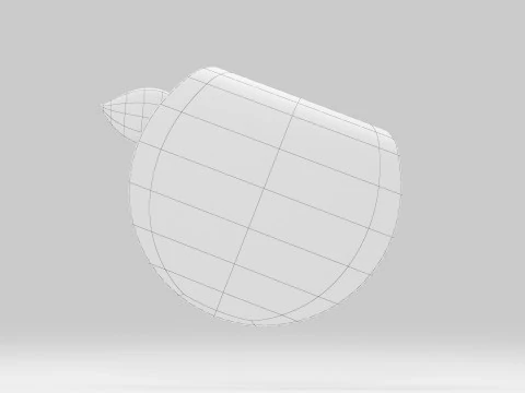 Icone organic 3D Model