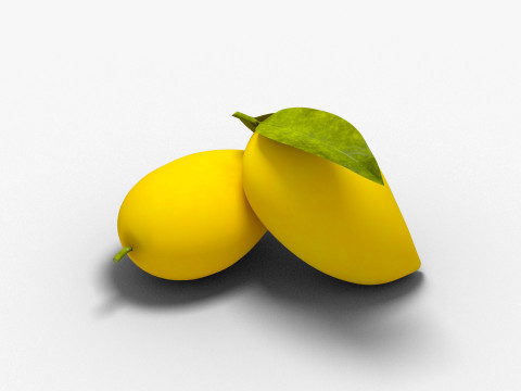 fruta de mango Modelo 3D