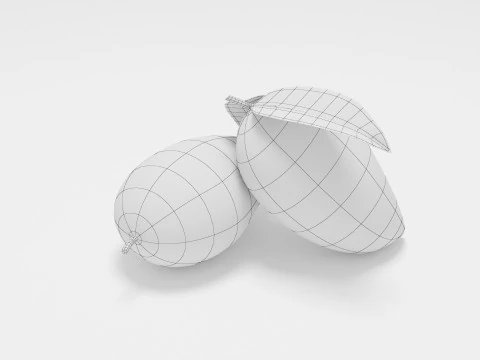 Frutto di mango Modello 3D