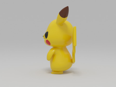 Pikachu character 3D Model