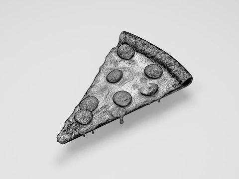Pizza food 3D Model