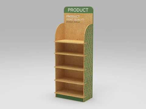Product shelves 3D Model