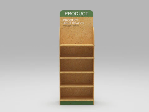 Product shelves 3D Model