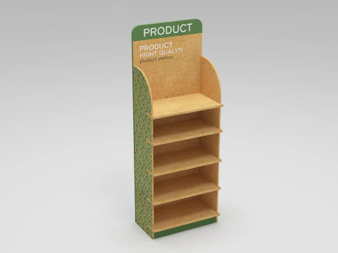 Product shelves 3D Model