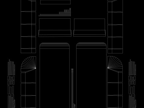 Product shelves 3D Model