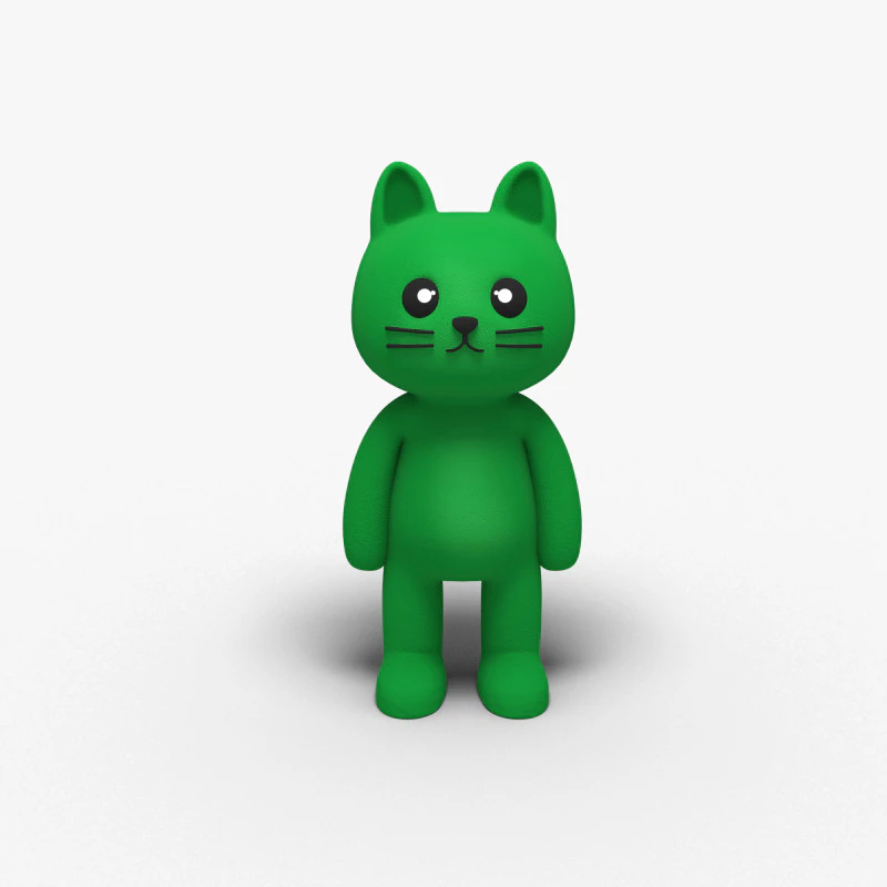 Personaggio dei cartoni animati Modello 3D .c4d .max .obj .3ds .fbx .stl .blend