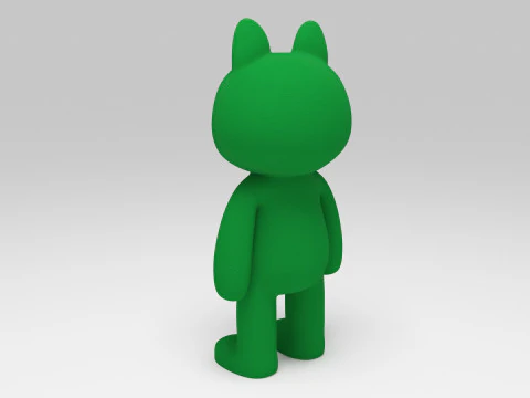 Personaggio dei cartoni animati Modello 3D