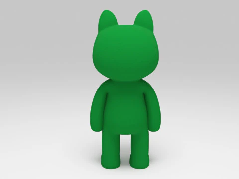 Personaggio dei cartoni animati Modello 3D