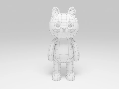 Personaggio dei cartoni animati Modello 3D