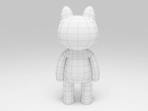 Personaggio dei cartoni animati Modello 3D