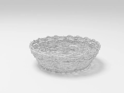 Kosz na jajka Model 3D