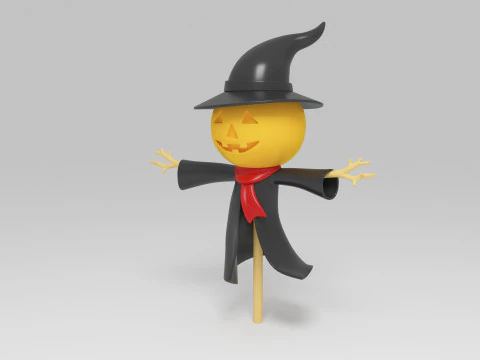 Scarecrow 3D Model