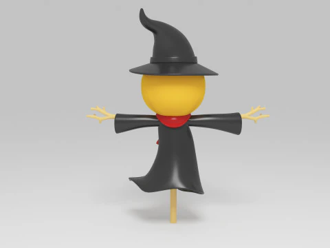 Scarecrow 3D Model