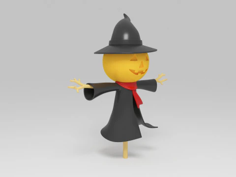 Scarecrow 3D Model