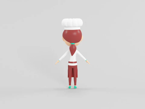 Мультиплікаційний персонаж 03 3D Модель