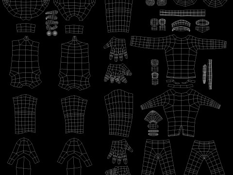 कार्टून शैली चरित्र 15 3D मॉडल