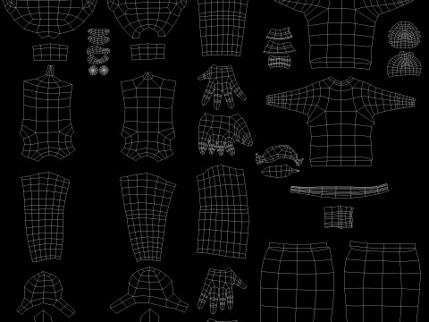 Cartoon Style Character 42 3D Model