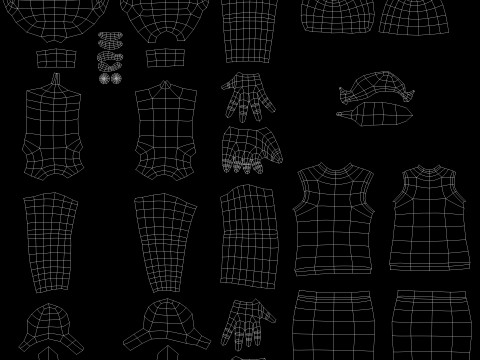 Cartoon Style Character 43 3D Model