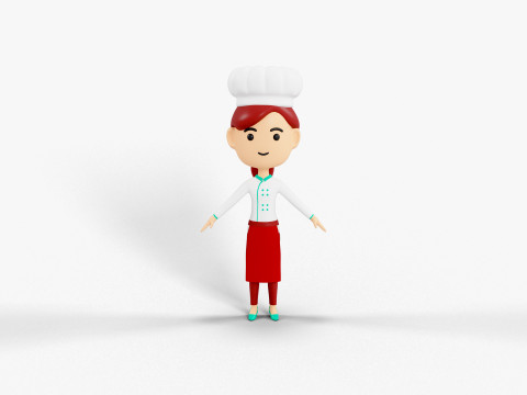 60 个低多边形角色 3D 模型