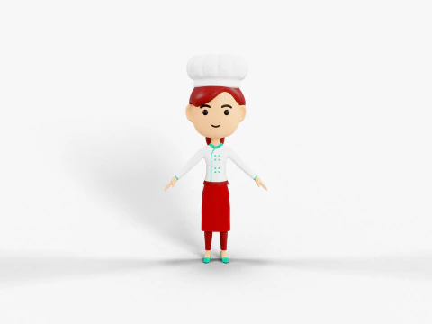 60 personaggi lowpoly Modello 3D