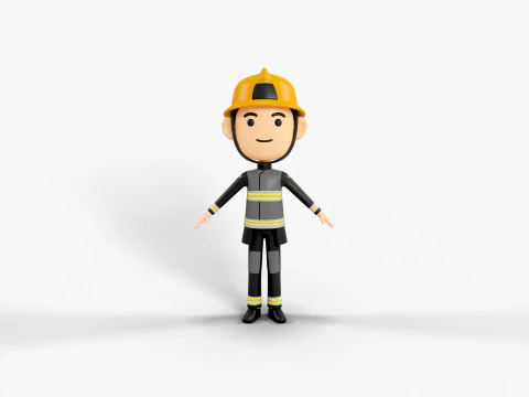 60 personaggi lowpoly Modello 3D