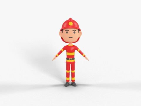 60 个低多边形角色 3D 模型