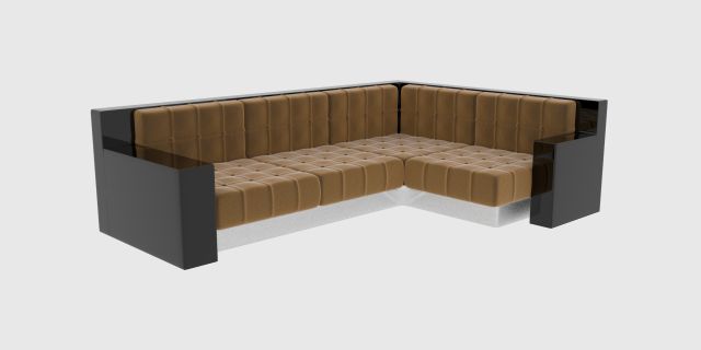sofa 3D 模型 .c4d .max .obj .3ds .fbx .stl .blend 