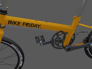 bike friday pocket rocket super pro 3D 模型