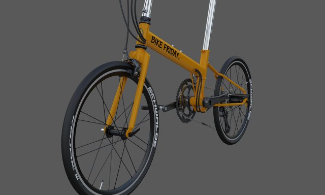 bike friday pocket rocket super pro 3D in 3DExport