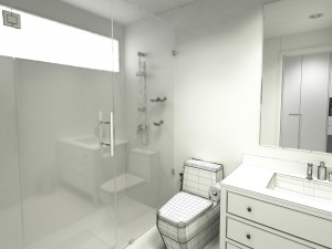bathroom 01 3D 모델