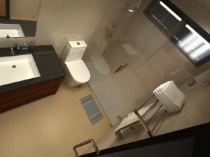 bathroom 02 3D Model