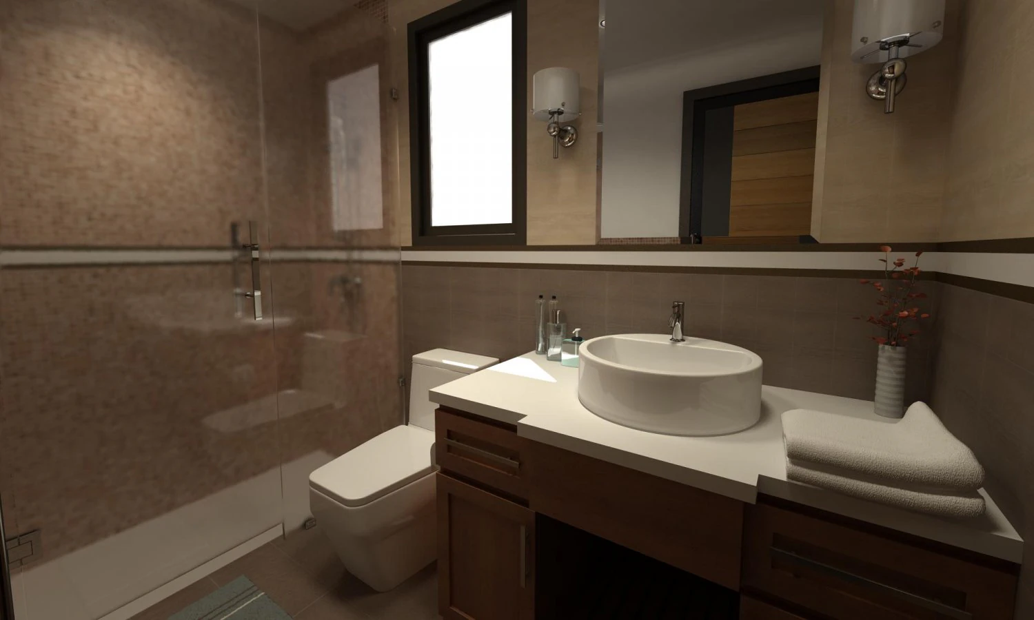 bathroom 03 3D Model .c4d .max .obj .3ds .fbx .stl .blend 