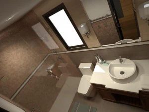 bathroom 03 3D Model