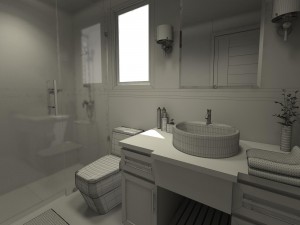 bathroom 03 3D Модель